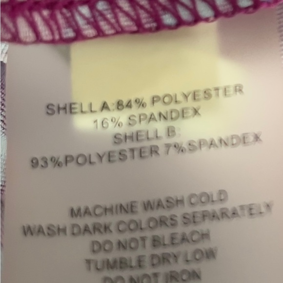 Title Nine Dress Sz m magenta/Blue Floral cap sleeve casual athletic outdoor - Picture 5 of 7